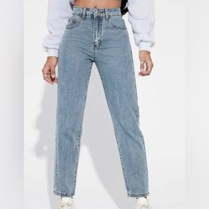 High Waisted Mom Jeans